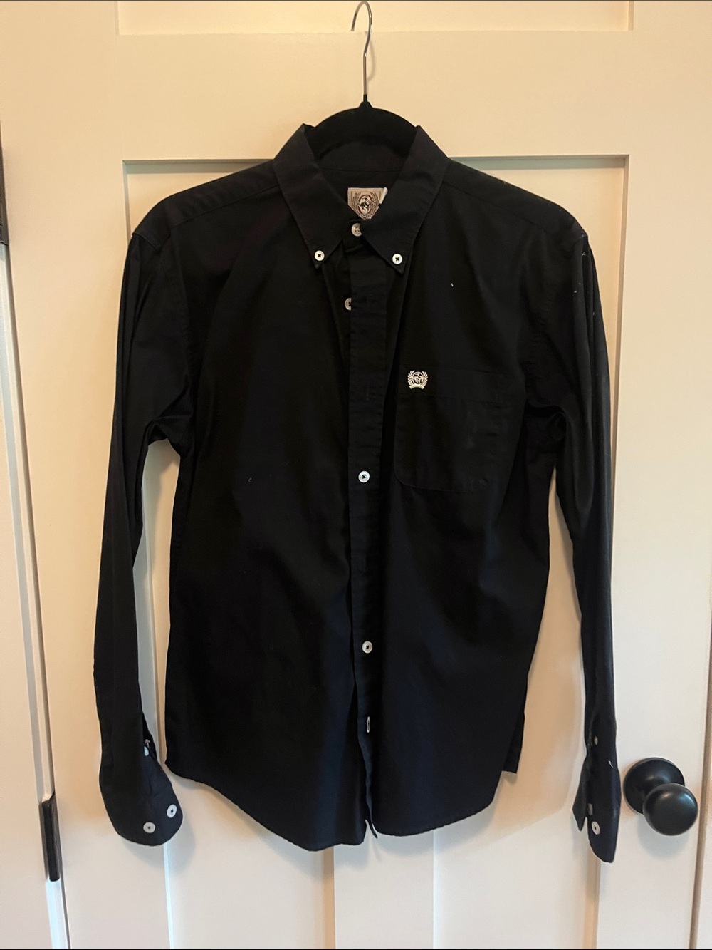Cinch Black Button-Down Shirt for Kids